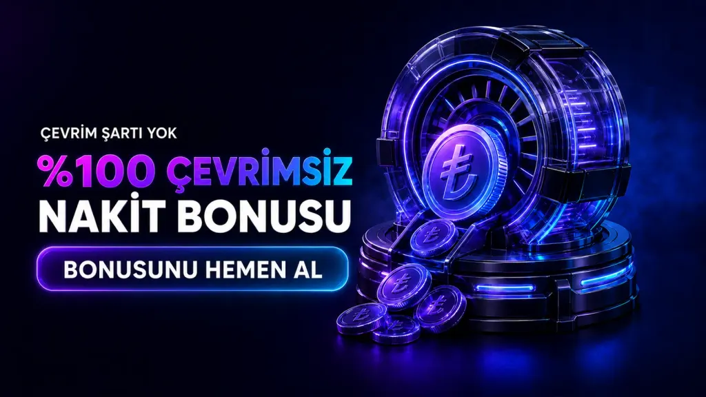 Casineon — %100 çevrimsiz nakit bonus