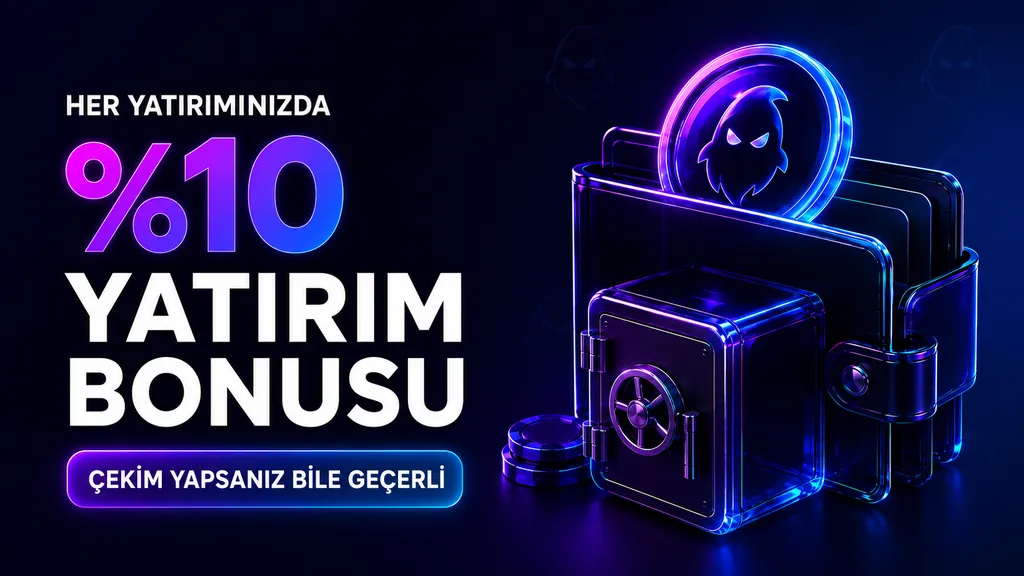 Casineon — %10 çevrimsiz yatırım bonusu