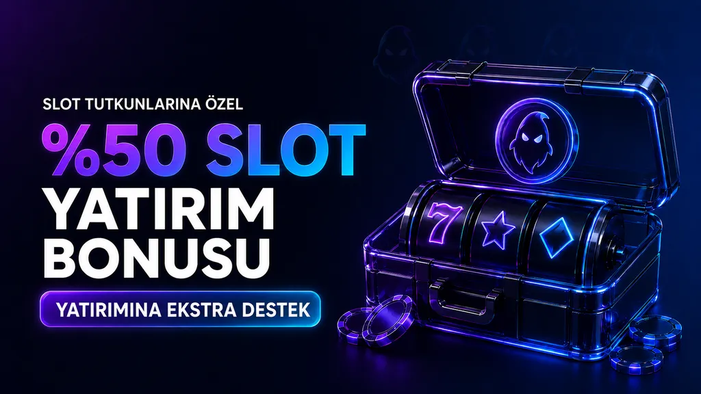 Casineon — Her gün %50 slot yatırım bonusu