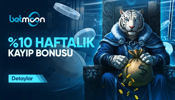 Betmoon — Haftalık %10 kayıp iadesi