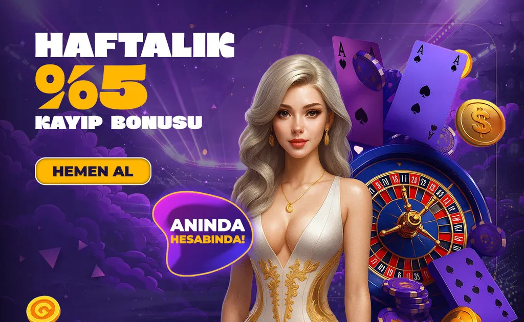 Gettobet — Haftalık %5 kayıp bonusu
