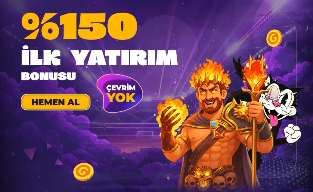 Gettobet — %150 çevrimsiz ilk yatırım bonusu