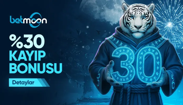 Betmoon — %30 kayıp bonusu