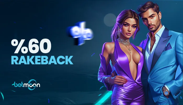 Betmoon — %60 poker rakeback